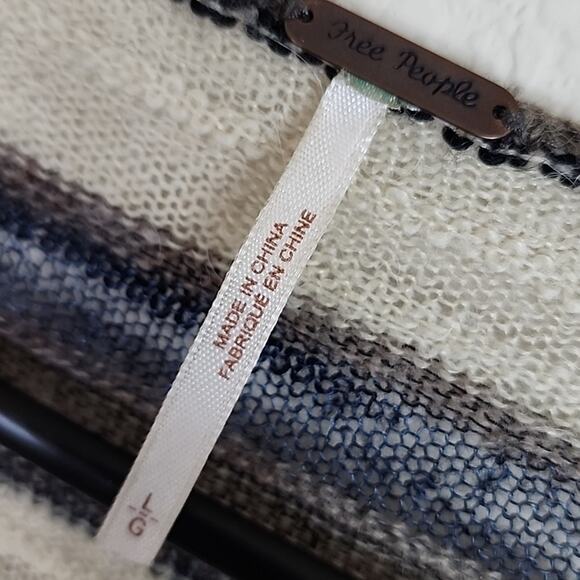 Free People Boho Print Cardigan Sweater - Picture 3 of 7